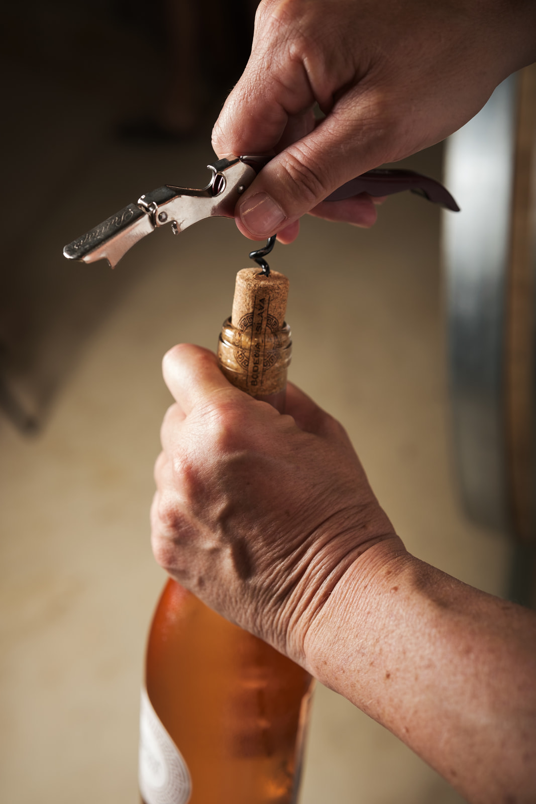 Copa vino Paraje de Guezari Bodega Eslava